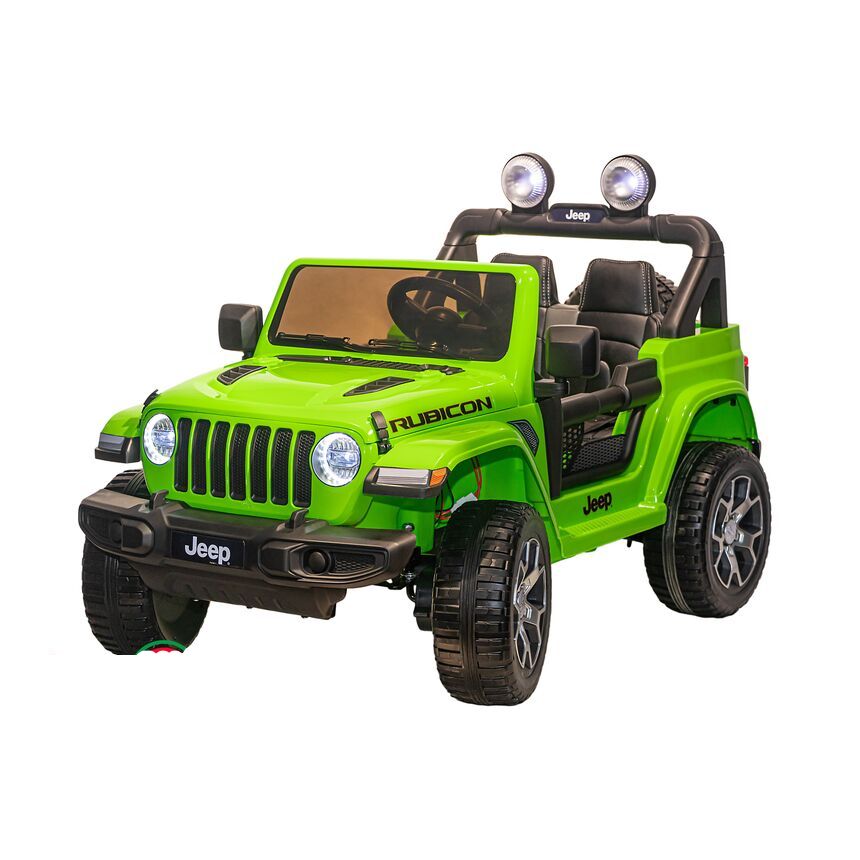 фото Детский автомобиль toyland jeep rubicon dk-jwr555 зеленый