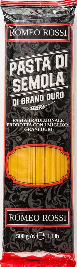 фото Из италии: макароны romeo rossi спагетти, 500 г