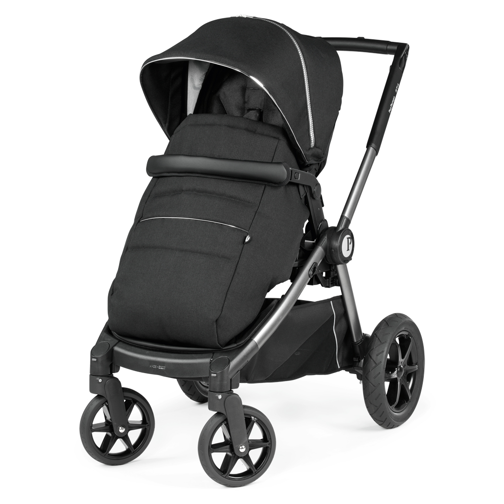 фото Прогулочная коляска peg-perego gt4 black shine