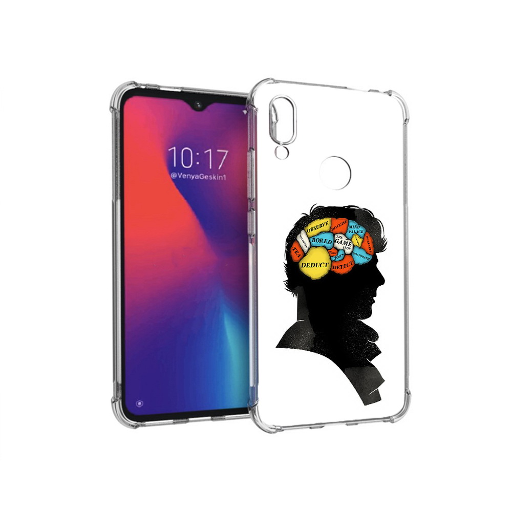 

Чехол MyPads Tocco для Xiaomi Redmi Note 7 темный рисунок (PT125338.275.640), Прозрачный, Tocco