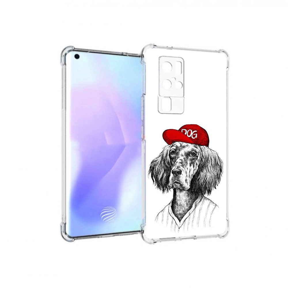 

Чехол MyPads Tocco для Vivo X50 Pro дог (PT226970.404.333), Прозрачный, Tocco