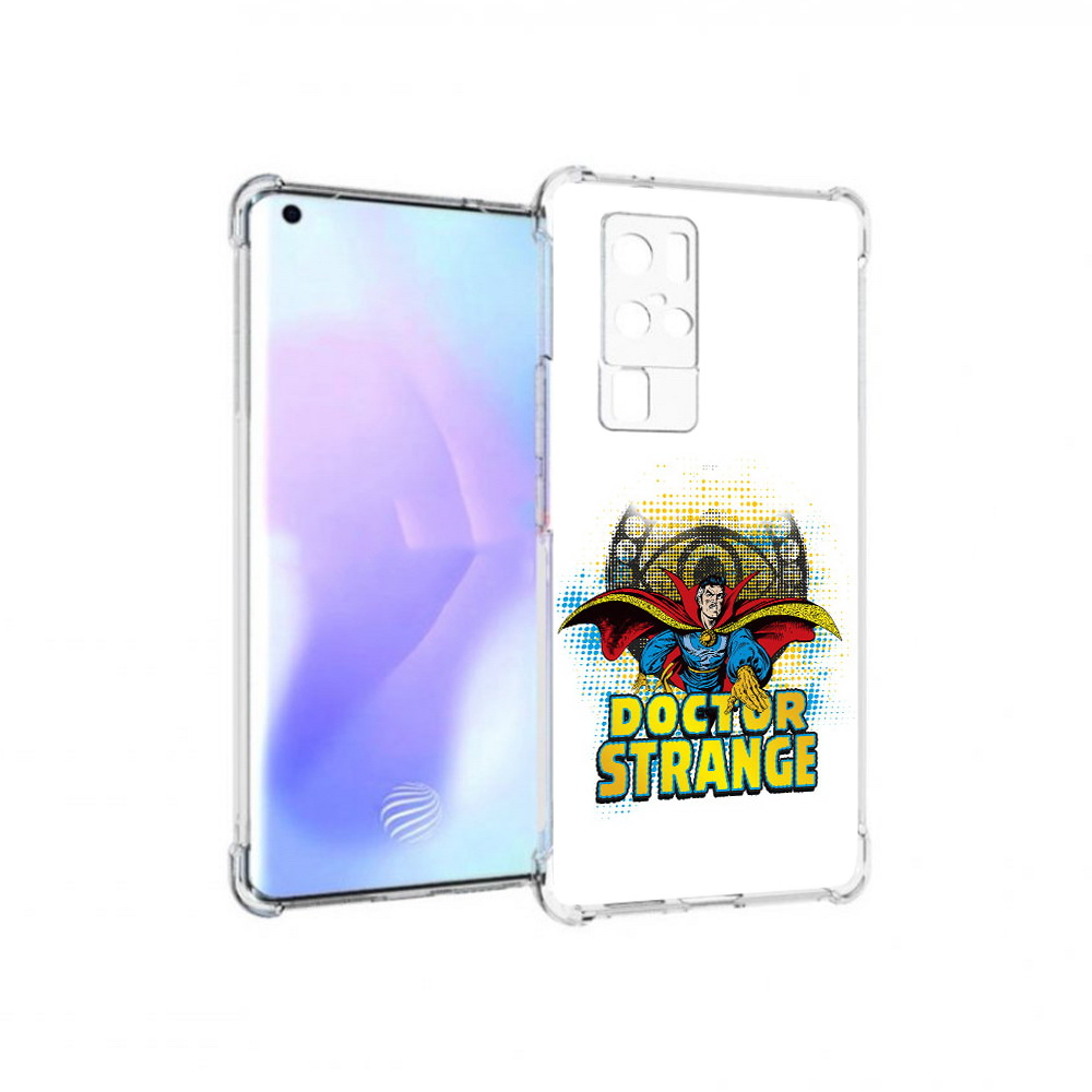 

Чехол MyPads Tocco для Vivo X50 Pro доктор стренж рисунок (PT226970.404.335), Прозрачный, Tocco
