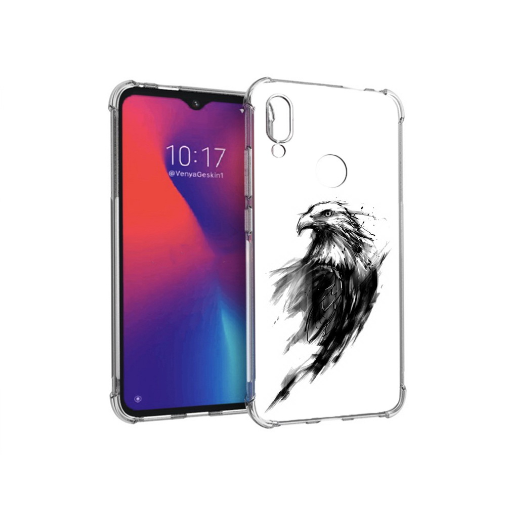 

Чехол MyPads Tocco для Xiaomi Redmi Note 7 чб птица (PT125338.275.670), Прозрачный, Tocco