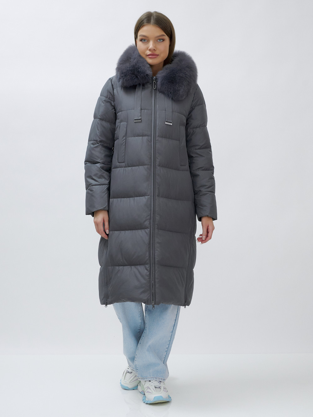 

Пальто женское MTFORCE 622_1 серое XL, Серый, 622_1