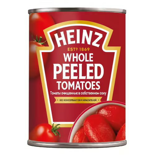 

Томаты Heinz цельные очищенные в собственном соку 400 г