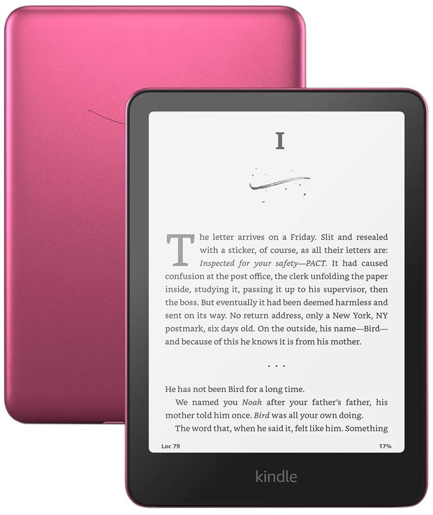 

Электронная книга Amazon Kindle PaperWhite 12 gen 2024 32Gb SE розовый (58283), Kindle PaperWhite 12 gen 2024 32Gb SE