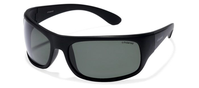 фото Солнцезащитные очки унисекс polaroid 07886d black/green