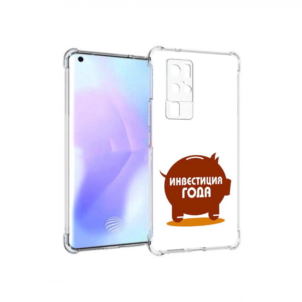 

Чехол MyPads Tocco для Vivo X50 Pro инвестиция (PT226970.404.376), Прозрачный, Tocco