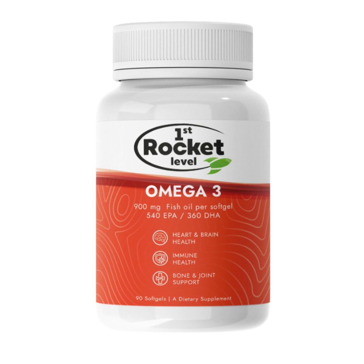 Omega 3 1st Rocket Level 900 мг капсулы 90 шт.