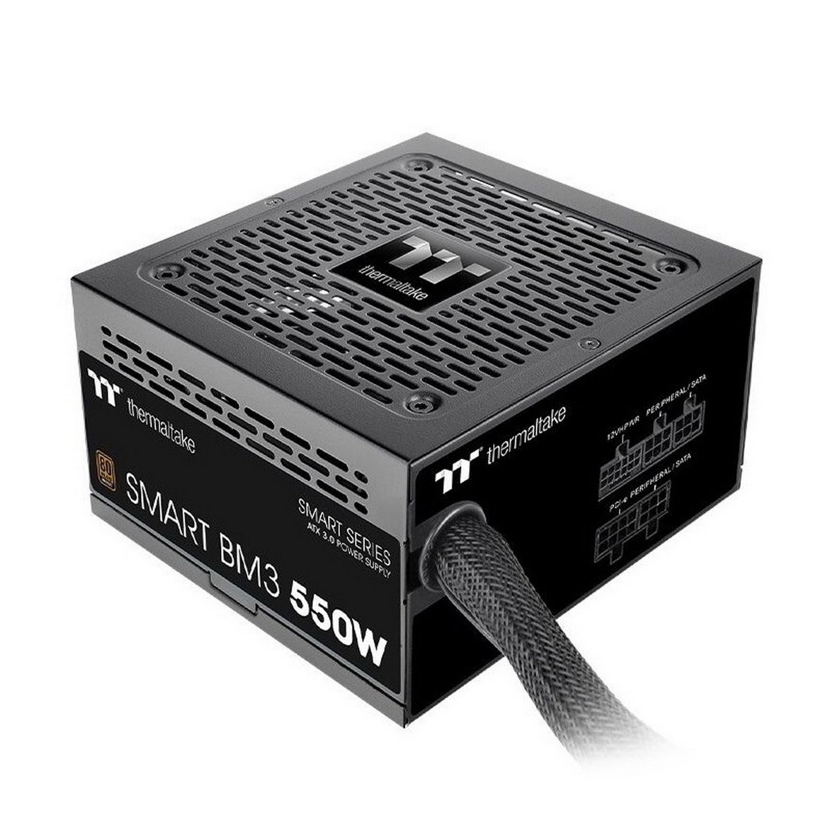 

Блок питания Thermaltake 550W (PS-SPD-0550MNFABE-3), Черный
