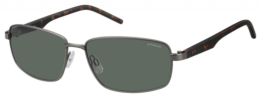 Солнцезащитные очки мужские Polaroid PLD 2041/S зеленые