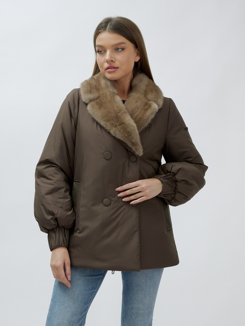 

Куртка женская MTFORCE 8632 коричневая XXL, Коричневый, 8632
