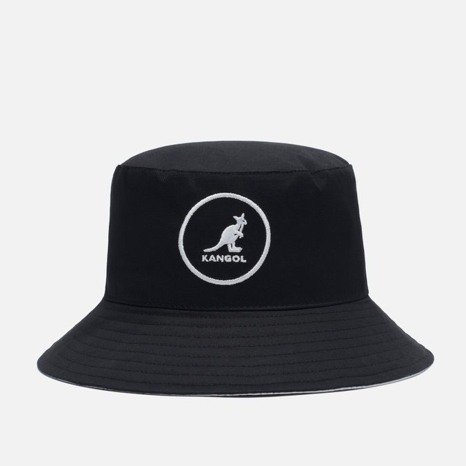 фото Панама мужская kangol cotton bucket, чёрный