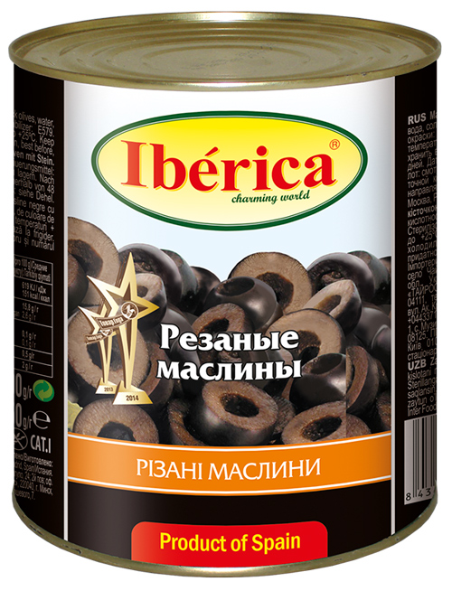 

Маслины Iberica резаные