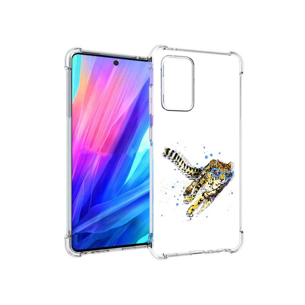 Чехол MyPads Tocco для Samsung Galaxy A52 гепард в очках (PT158660.526.287)