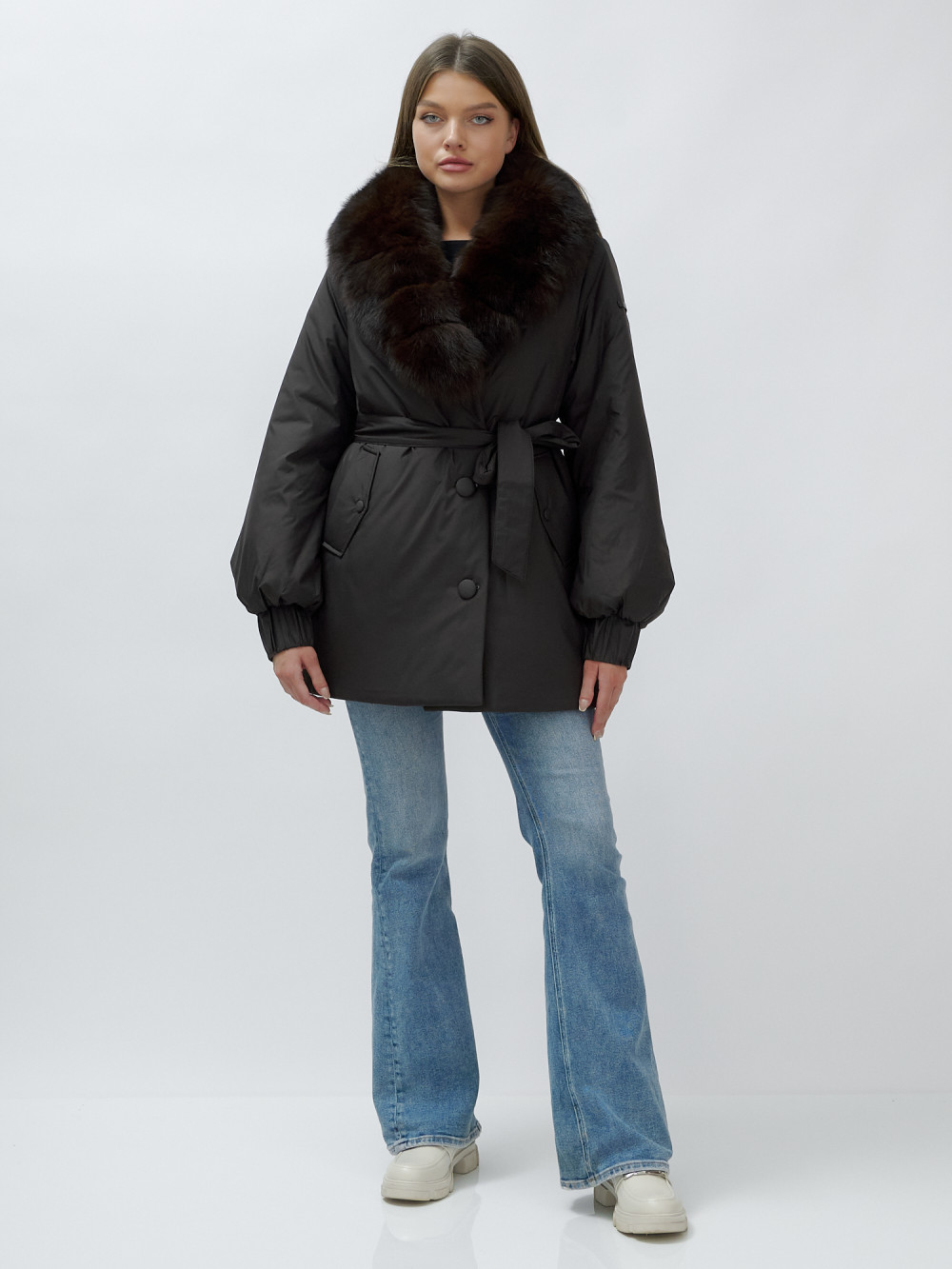 

Куртка женская MTFORCE 8166 коричневая XXL, Коричневый, 8166