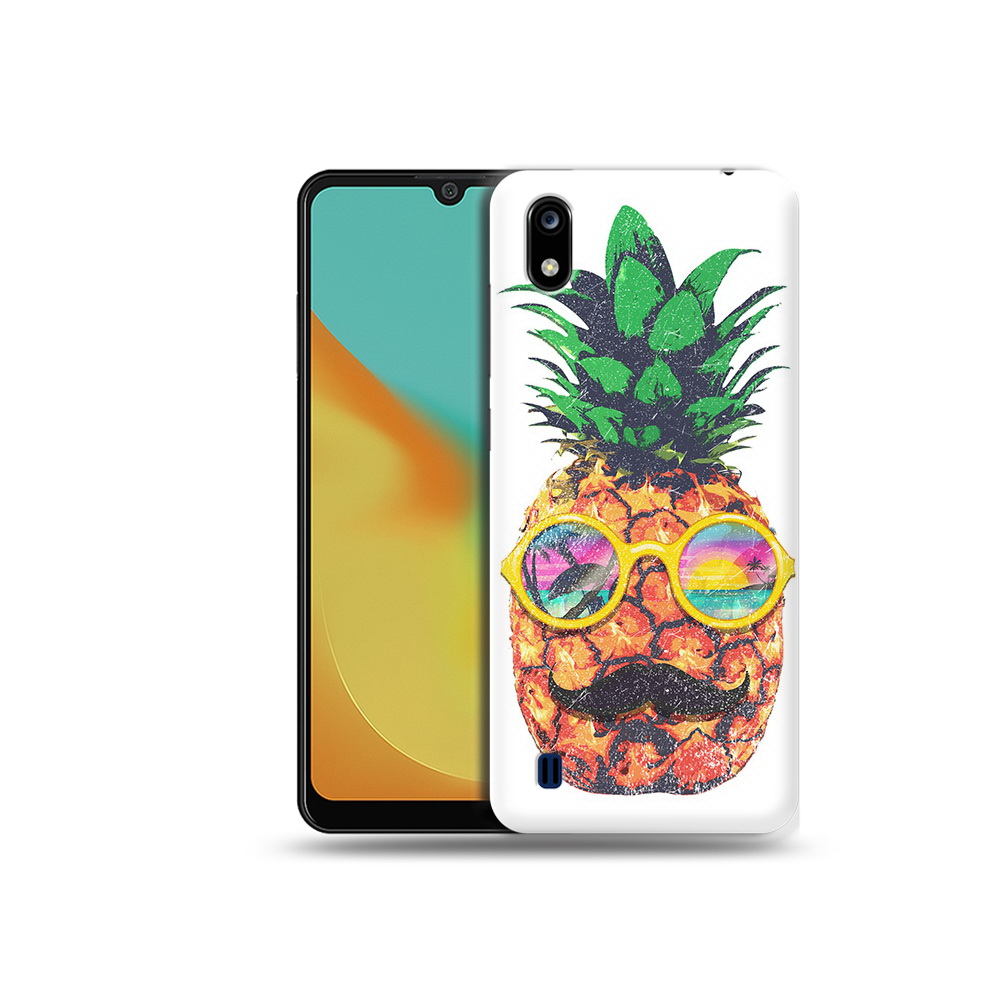 

Чехол MyPads Tocco для ZTE Blade A7 прикольный ананас с лицом (PT136477.473.556), Прозрачный, Tocco