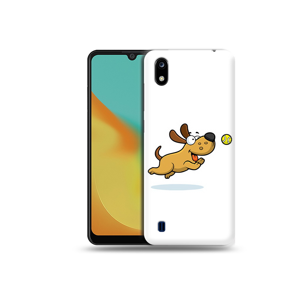 

Чехол MyPads Tocco для ZTE Blade A7 пёсик (PT136477.473.563), Прозрачный, Tocco