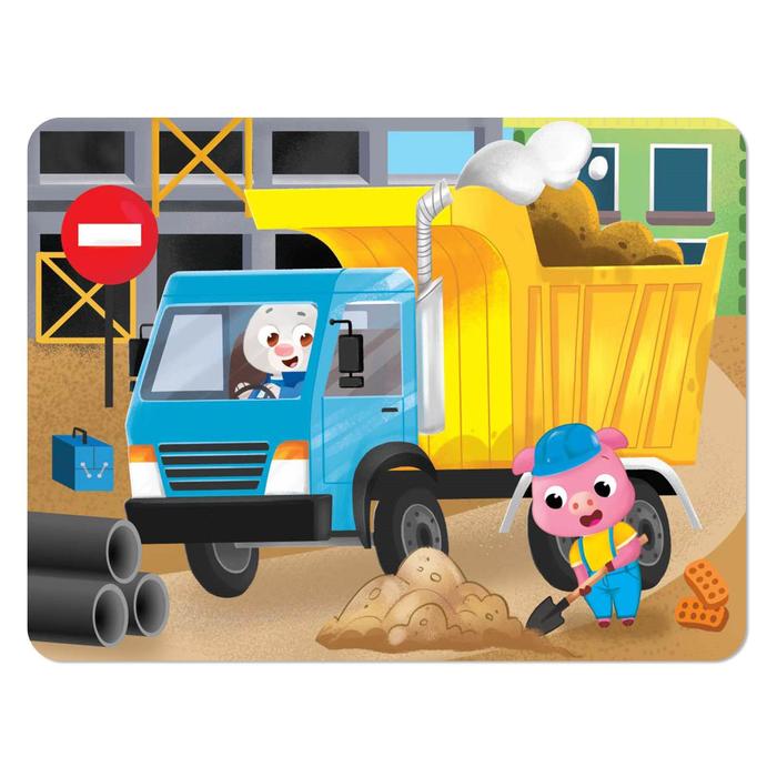

Пазл Puzzle Time На стройке 24эл 7005862, 7005862-1