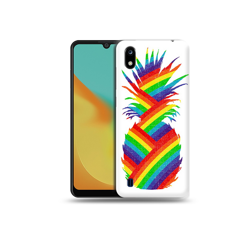 

Чехол MyPads Tocco для ZTE Blade A7 радужный ананас (PT136477.473.566), Прозрачный, Tocco