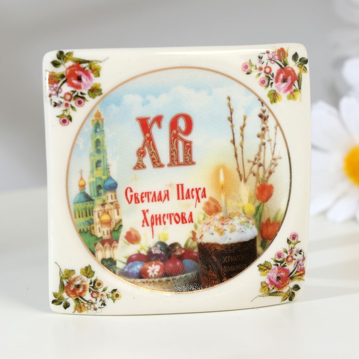 

Панно "Кулич", 8х8 см