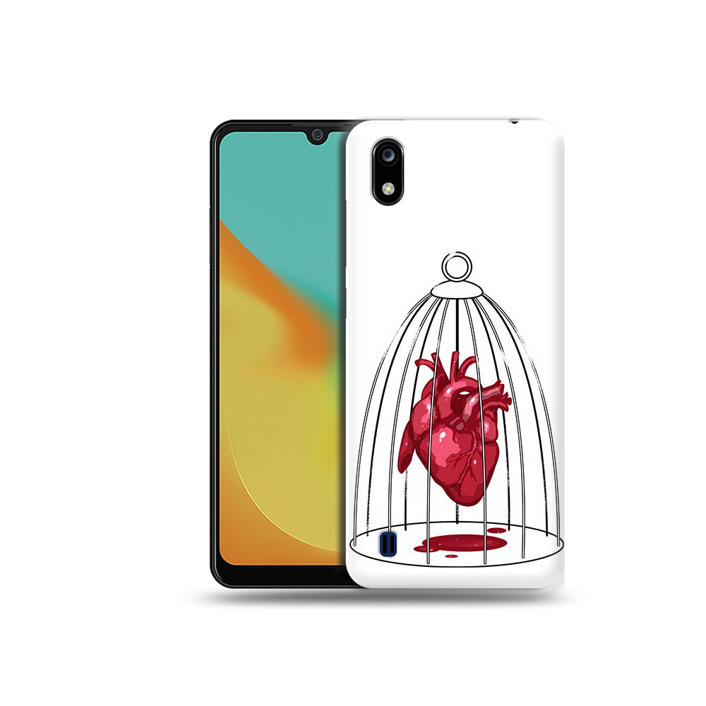 

Чехол MyPads Tocco для ZTE Blade A7 сердце в клетке (PT136477.473.597), Прозрачный, Tocco