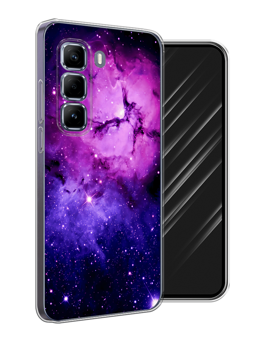 

Чехол Awog на Infinix Hot 50 Pro "Космос 18", Фиолетовый;черный;белый, 3106950-1