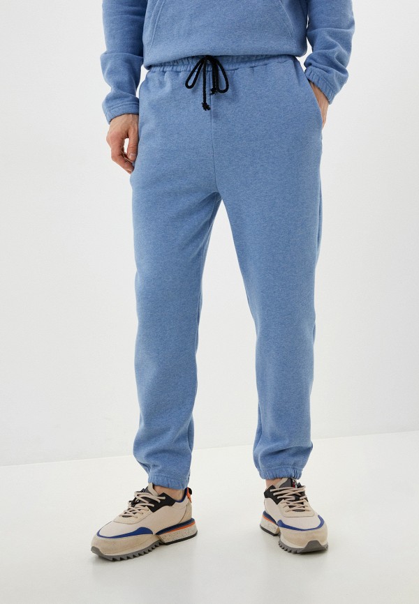Спортивные брюки мужские BLACKSI 5297 голубые XL