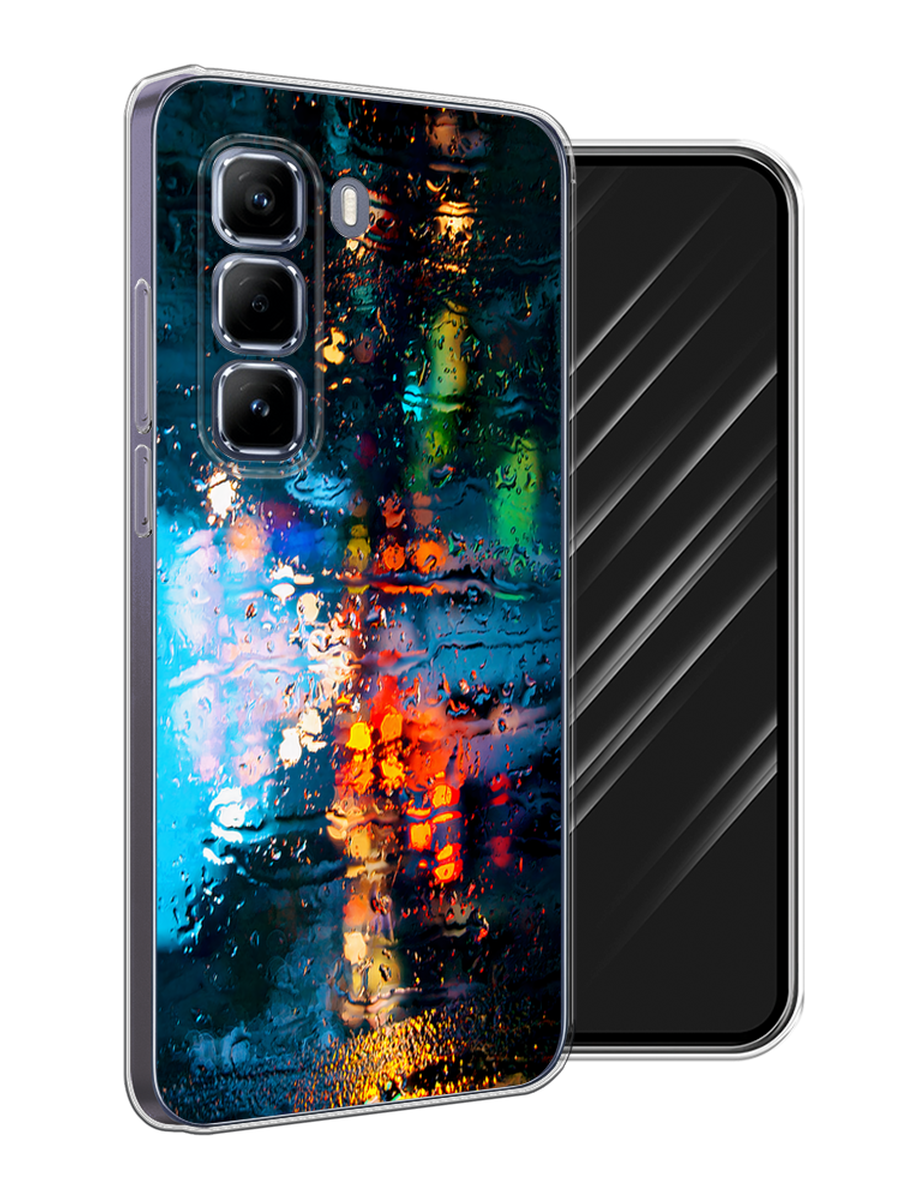 

Чехол Awog на Infinix Hot 50 Pro "Абстракция 28", Бирюзовый, 3106950-1