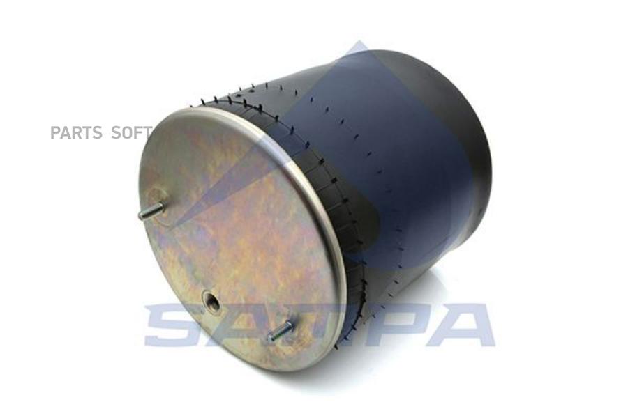 

SP 55942-K_пневмопод.со стак. !h600 2шп.M12смещ.25. 1отв.штуц.M22. Поршень металл BPW36-1