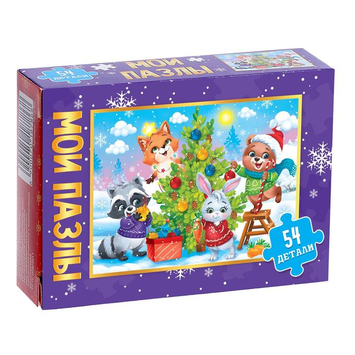 

Пазл Puzzle Time Новогодние приключения, 54 элемента 7018786, 7018786-1