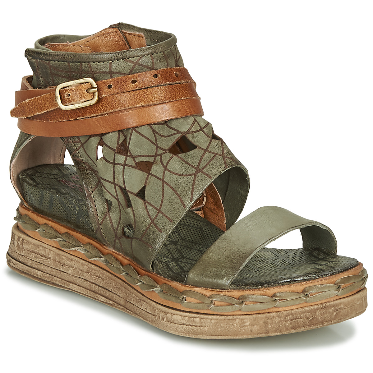 

Сандалии женские Airstep / A.S.98 7085119 хаки 36 EU, 7085119