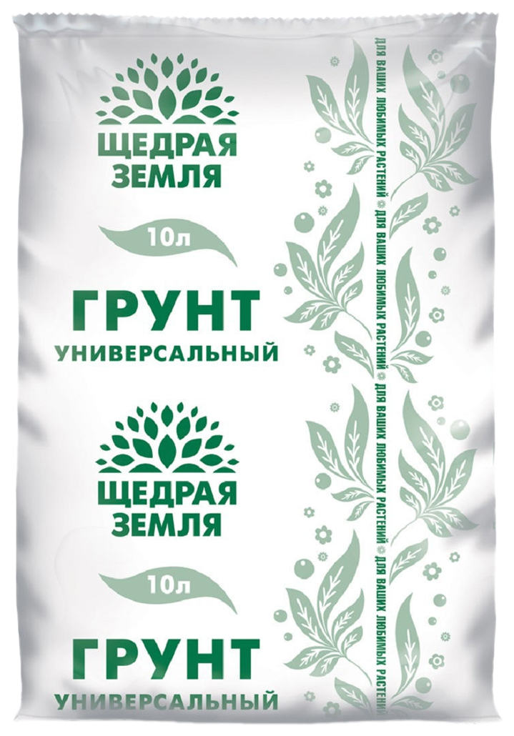 

Грунт Щедрая земля нцс Универсальный Of000083971 10л, Универсальный НЦС 10л