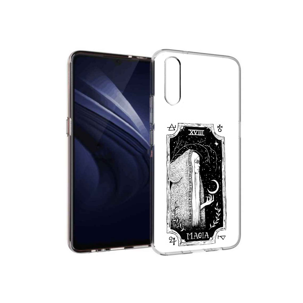 

Чехол MyPads Tocco для Vivo V17 Neo лунная магия (PT226959.388.447), Прозрачный, Tocco