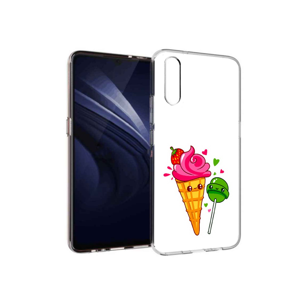 

Чехол MyPads Tocco для Vivo V17 Neo Вкусняшки (PT226959.388.45), Прозрачный, Tocco
