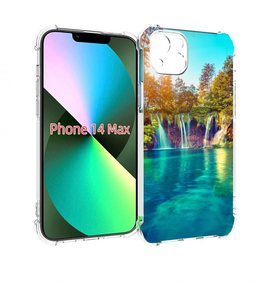 

Чехол MyPads Водапад-2 для iPhone 14 Plus (6.7), Прозрачный, Tocco