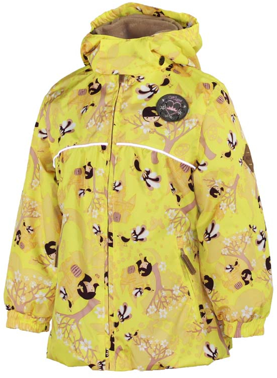 

Куртка демисезонная Huppa Andra 702, yellow pattern р.104, Желтый, Andra