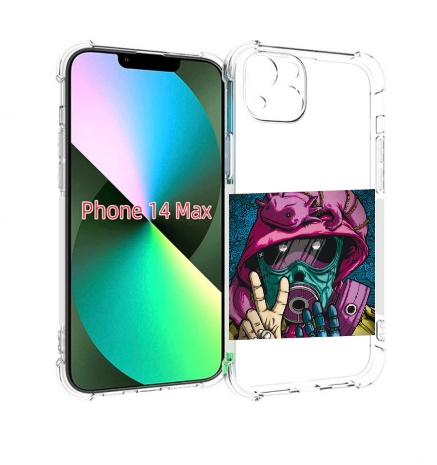 

Чехол MyPads Всем-мир для iPhone 14 Plus (6.7), Прозрачный, Tocco