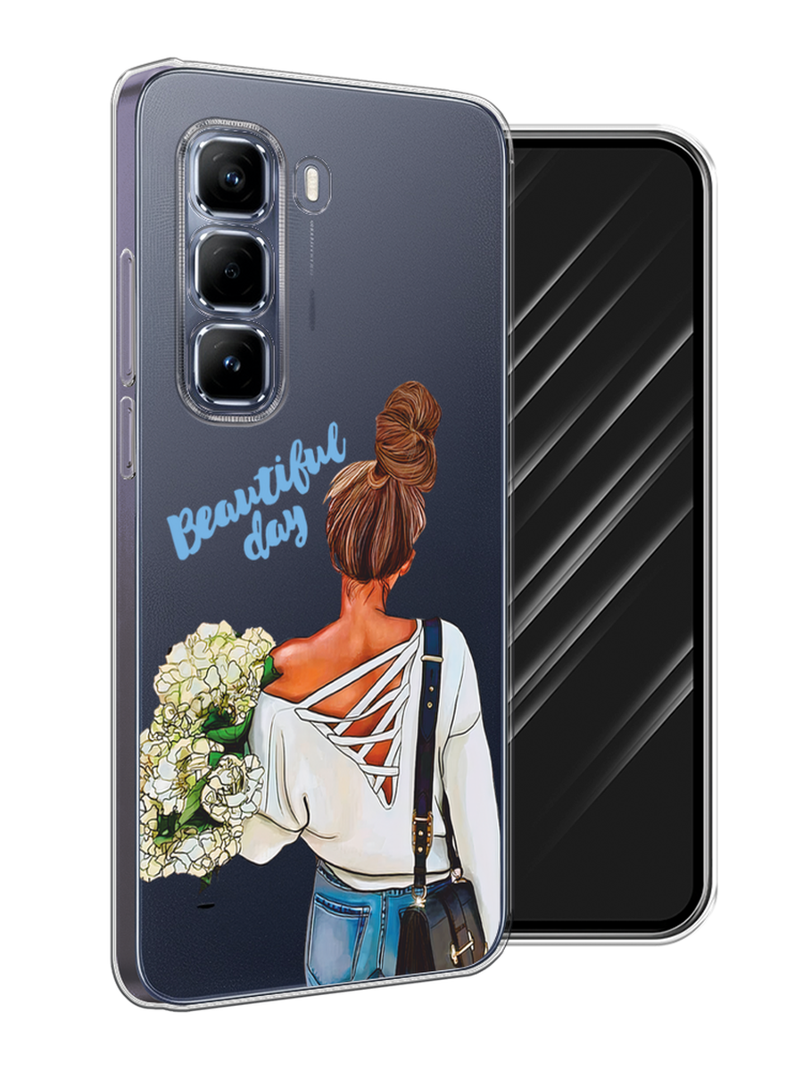 

Чехол Awog на Infinix Hot 50 Pro "Beautiful day vector", Коричневый;белый;зеленый, 3106950-1