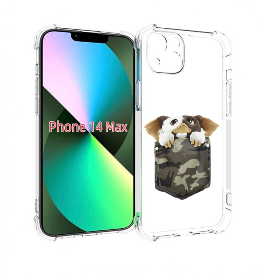 

Чехол MyPads Гизмо для iPhone 14 Plus (6.7), Прозрачный, Tocco