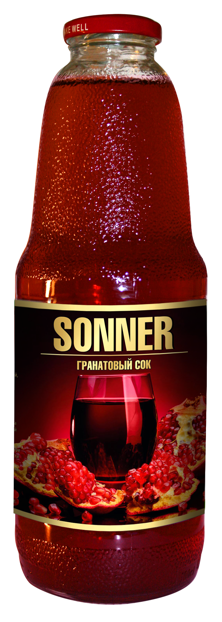 

Сок Sonner гранатовый 1 л