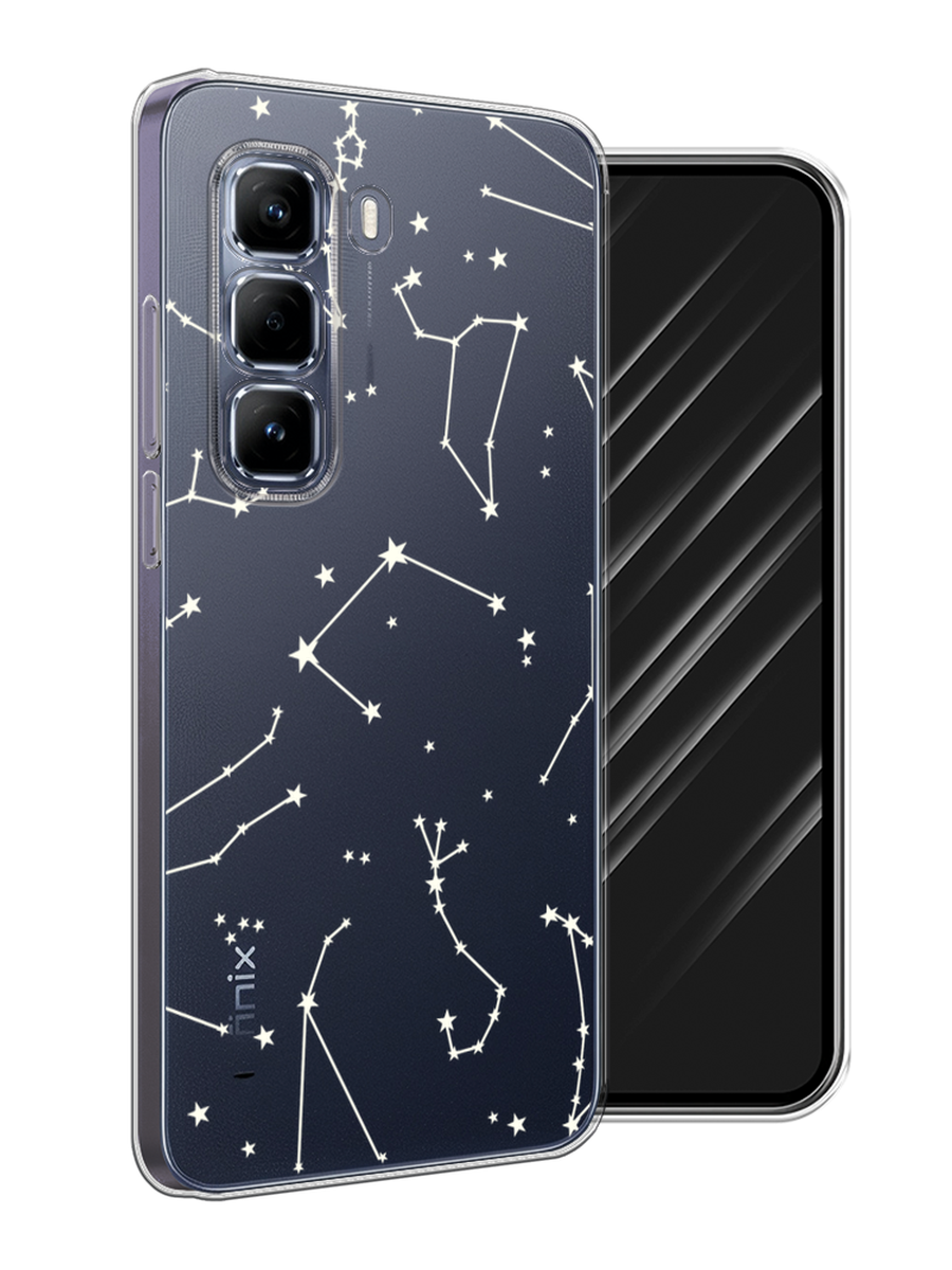 

Чехол Awog на Infinix Hot 50 Pro "Созвездия", Прозрачный;серый;бежевый, 3106950-1