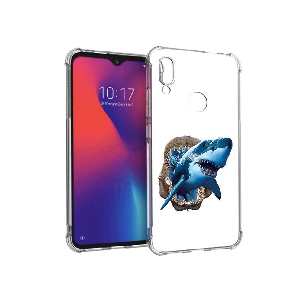 

Чехол MyPads Tocco для Xiaomi Redmi Note 7 челюсти (PT125338.275.675), Прозрачный, Tocco