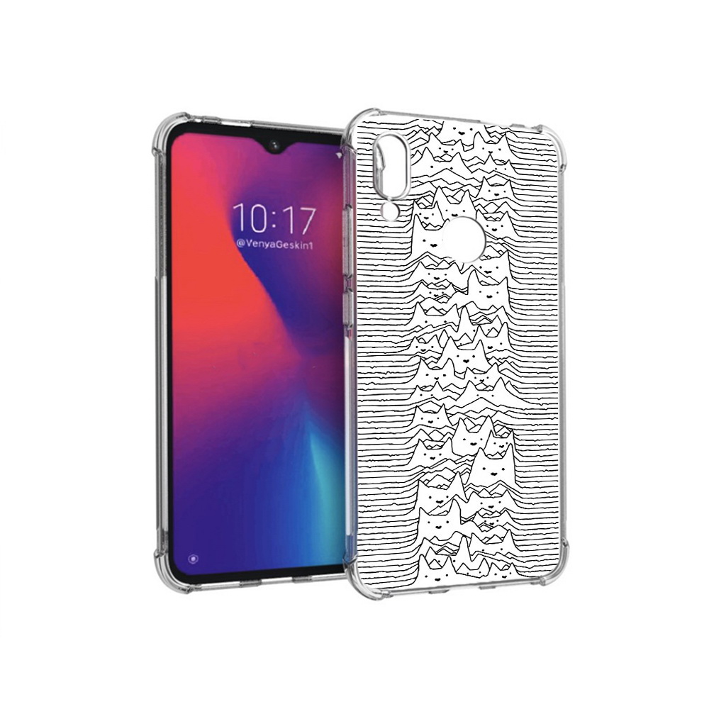 

Чехол MyPads Tocco для Xiaomi Redmi Note 7 черно белые коты 3D (PT125338.275.682), Прозрачный, Tocco