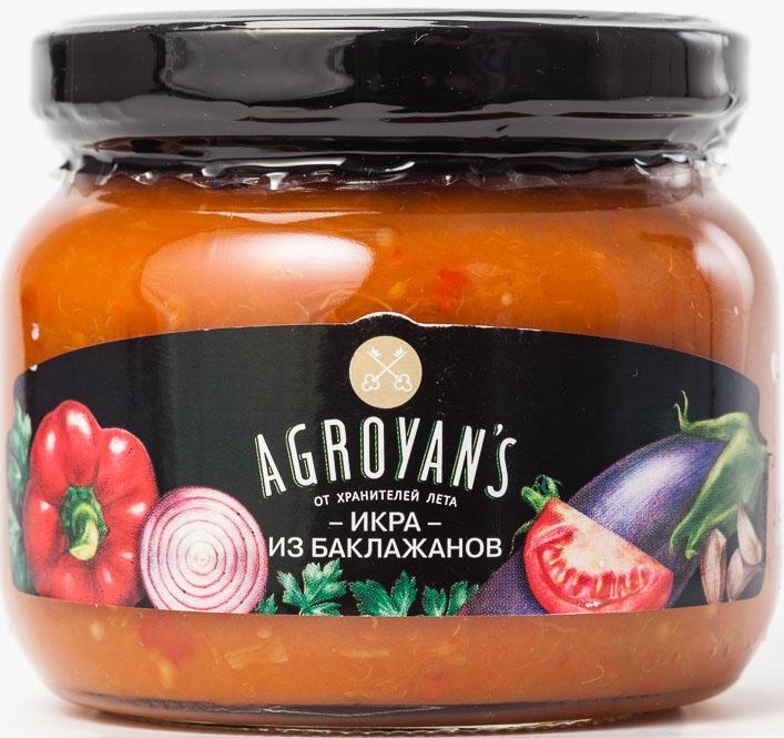 

Икра Agroyan's | из баклажанов, 360 мл