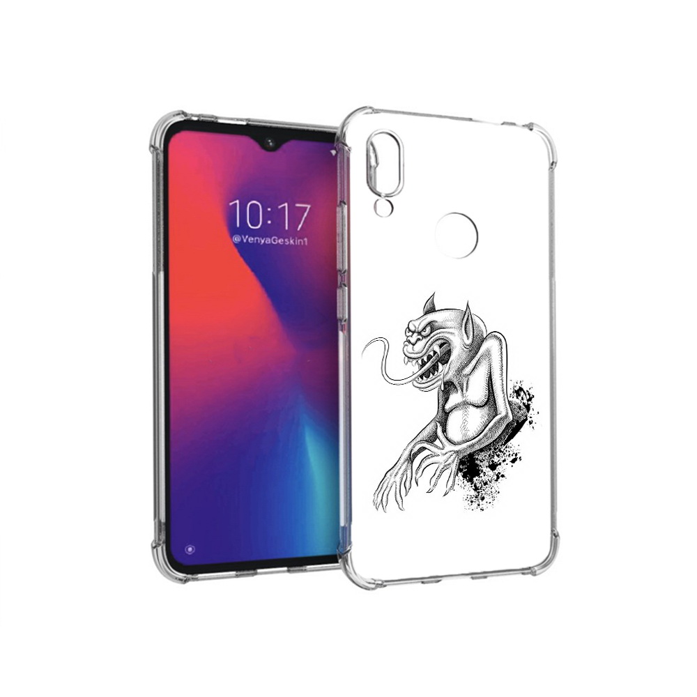 

Чехол MyPads Tocco для Xiaomi Redmi Note 7 чорт (PT125338.275.692), Прозрачный, Tocco