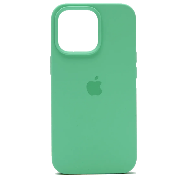 

Чехол iPhone 14 Pro Max Silicon Сase APL WS (с лого), мятный, Зеленый, Чехол iPhone 14 Pro Max Silicon Сase APL WS (с лого), мятный
