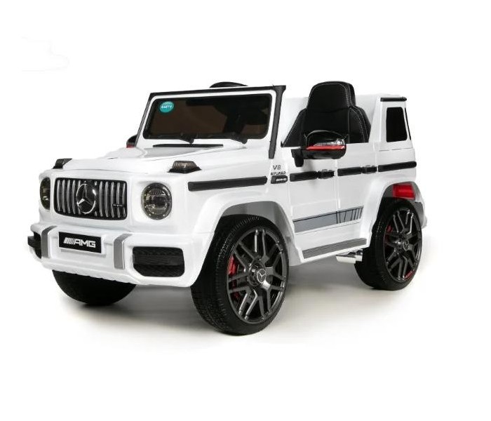 Детский автомобиль Toyland Mercedes Benz G 63 Small BBH-0002 Белый детский автомобиль toyland mercedes benz maybach small g 650s