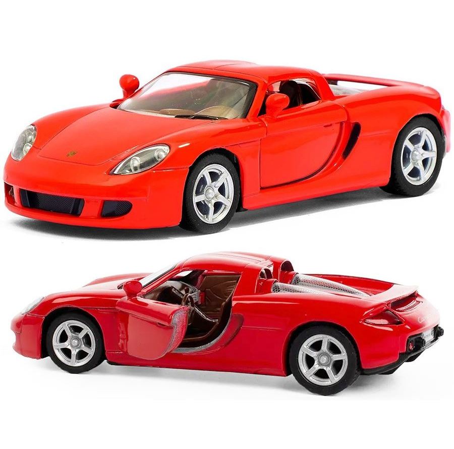 Модель Kinsmart арт КТ5081 1 Porsche Carrera GT 136 красная инерц 780₽