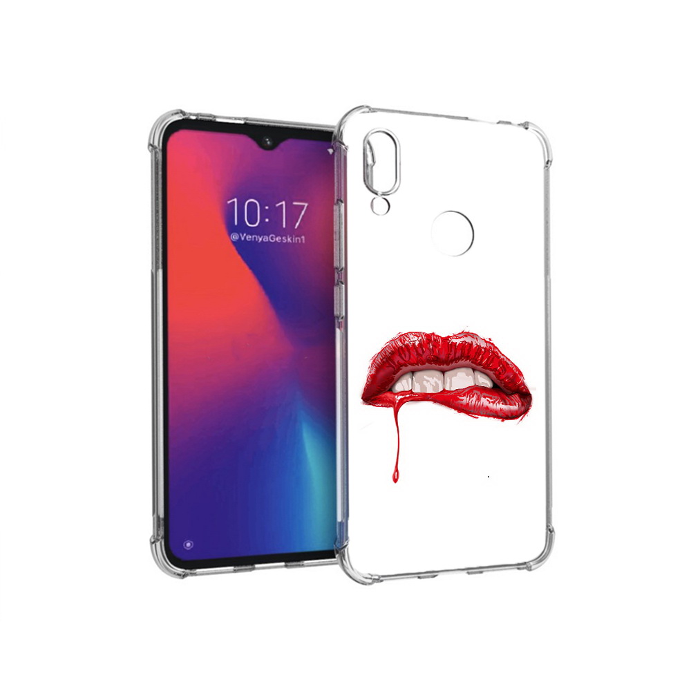 

Чехол MyPads Tocco для Xiaomi Redmi Note 7 яркие красные губы (PT125338.275.706), Прозрачный, Tocco